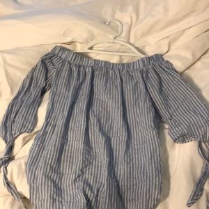 off the shoulder top